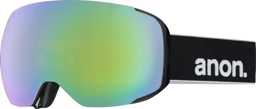 Anon M2 MFI Black/Sonar Green Ski Goggles | SkatePro