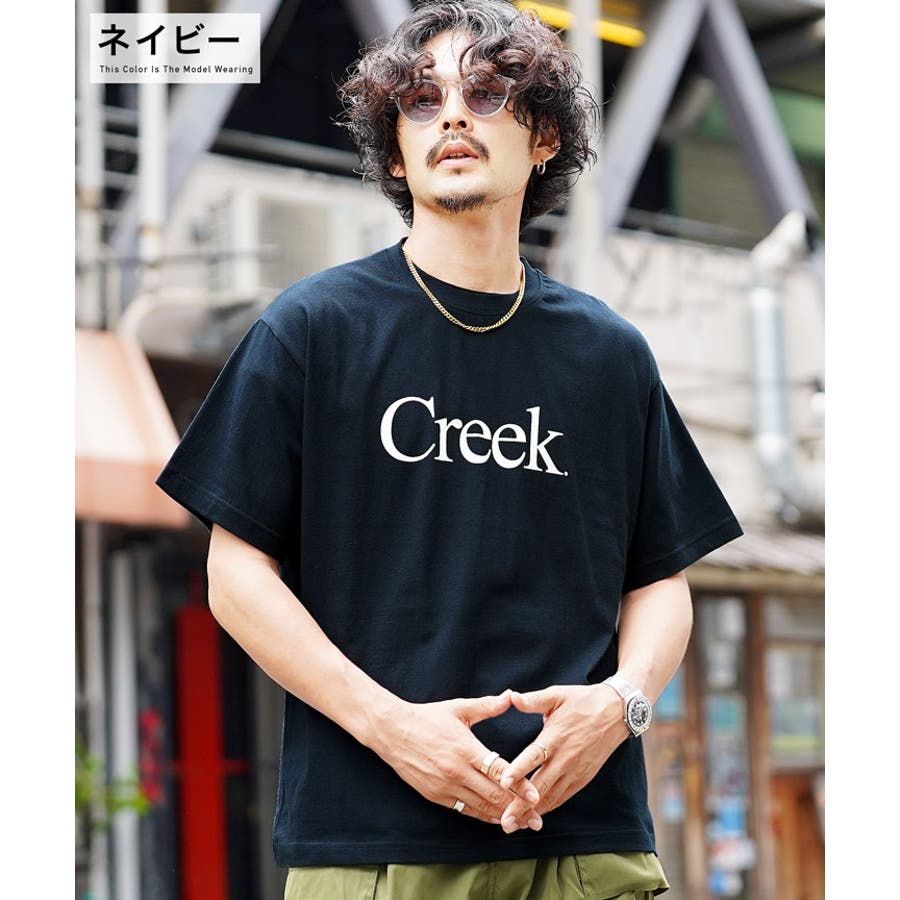 ◇CreekプリントロゴTシャツ◇[品番：JG000013458]｜JIGGYS SHOP
