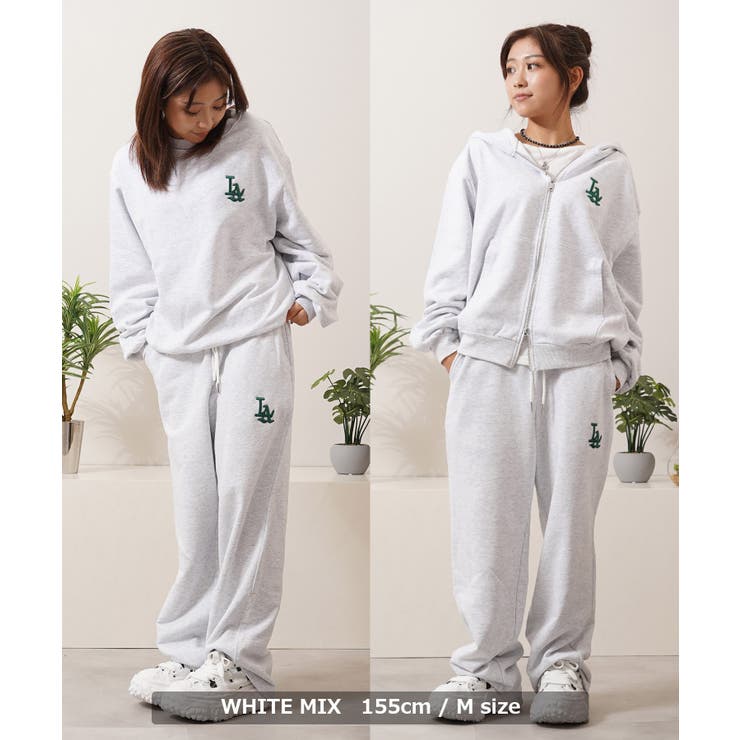 LA ロゴ刺繍 スウェットパンツ[品番：OCGW0002552]｜ONE 4 PREMIUM