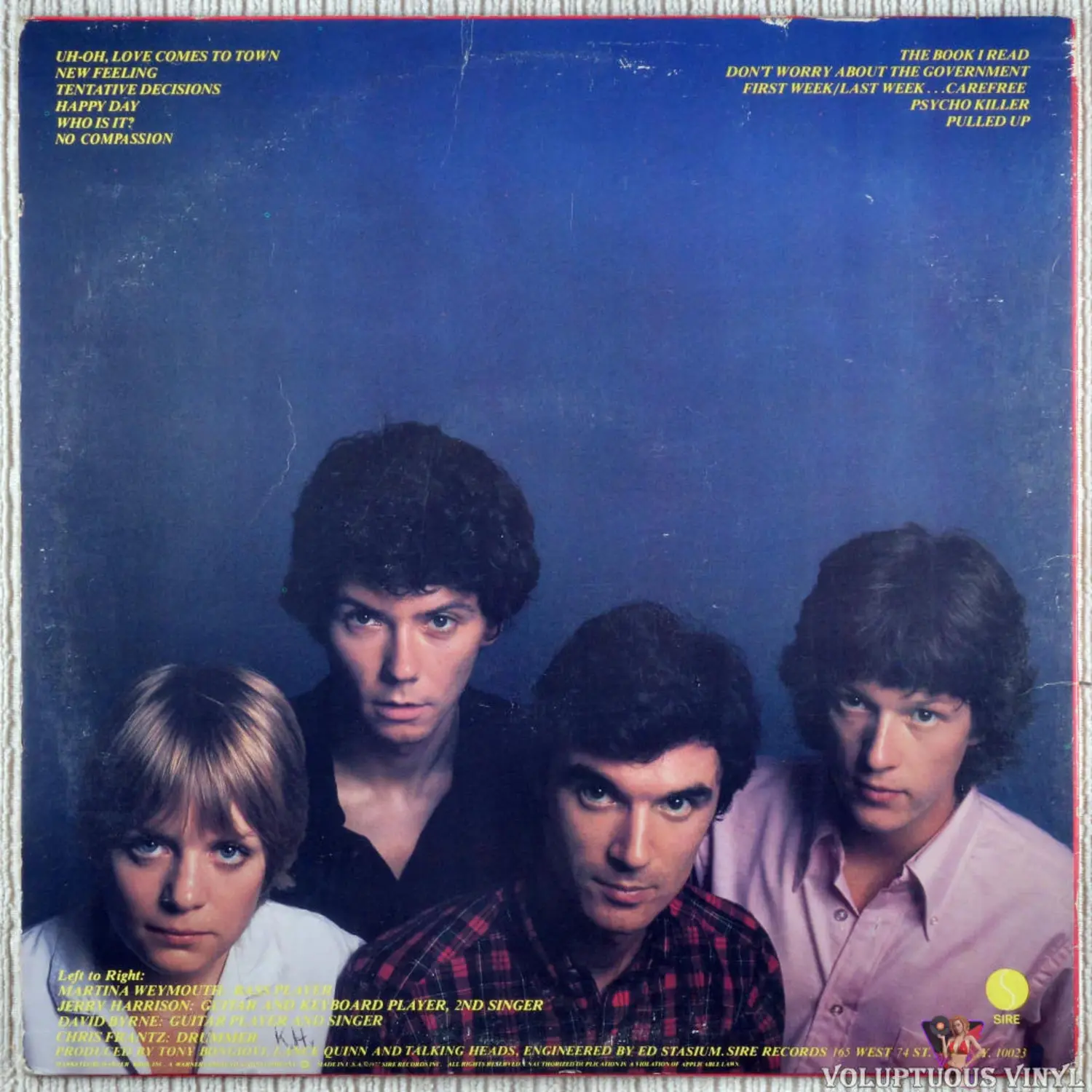 Talking Heads: 77 180 Gram Vinyl - AV Luxury Group