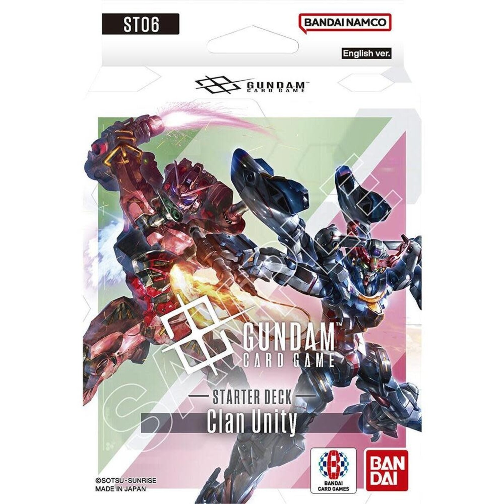 Gundam Trading Card Game: Starter Deck 06 (ST06) - Clan Unity