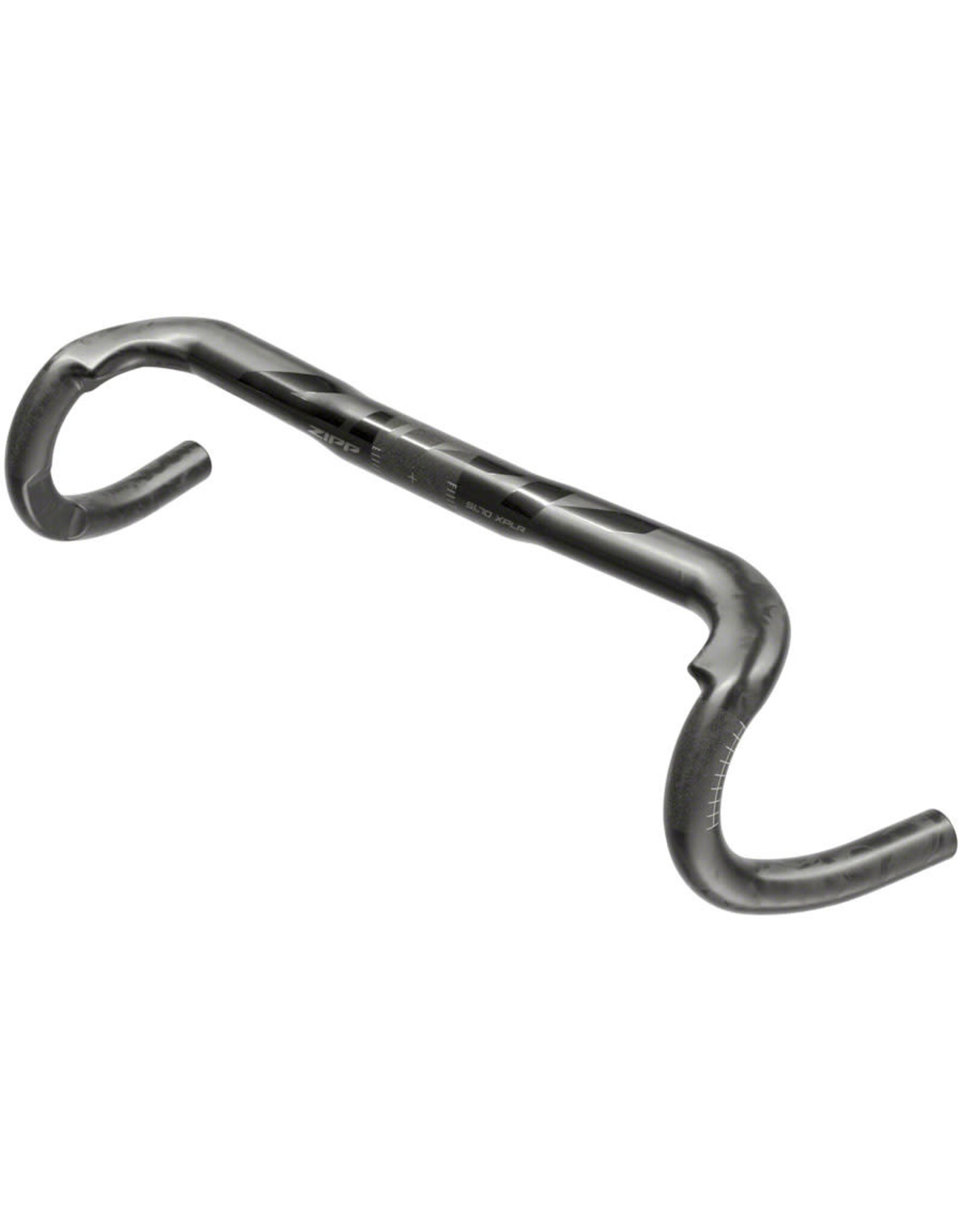 Zipp SL 70 XPLR Drop Handlebar - Carbon, 31.8mm, Matte Black, A1