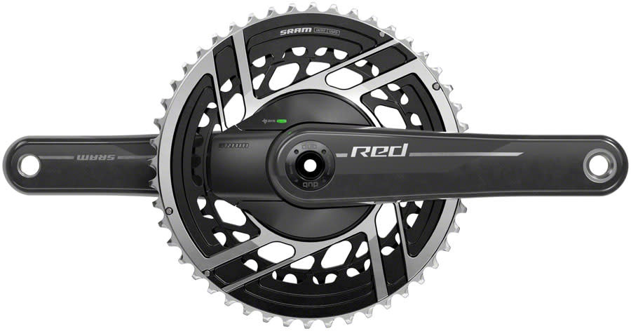 SRAM RED AXS Power Meter Crankset - 2x 12-Speed, 48/35t, 8-Bolt