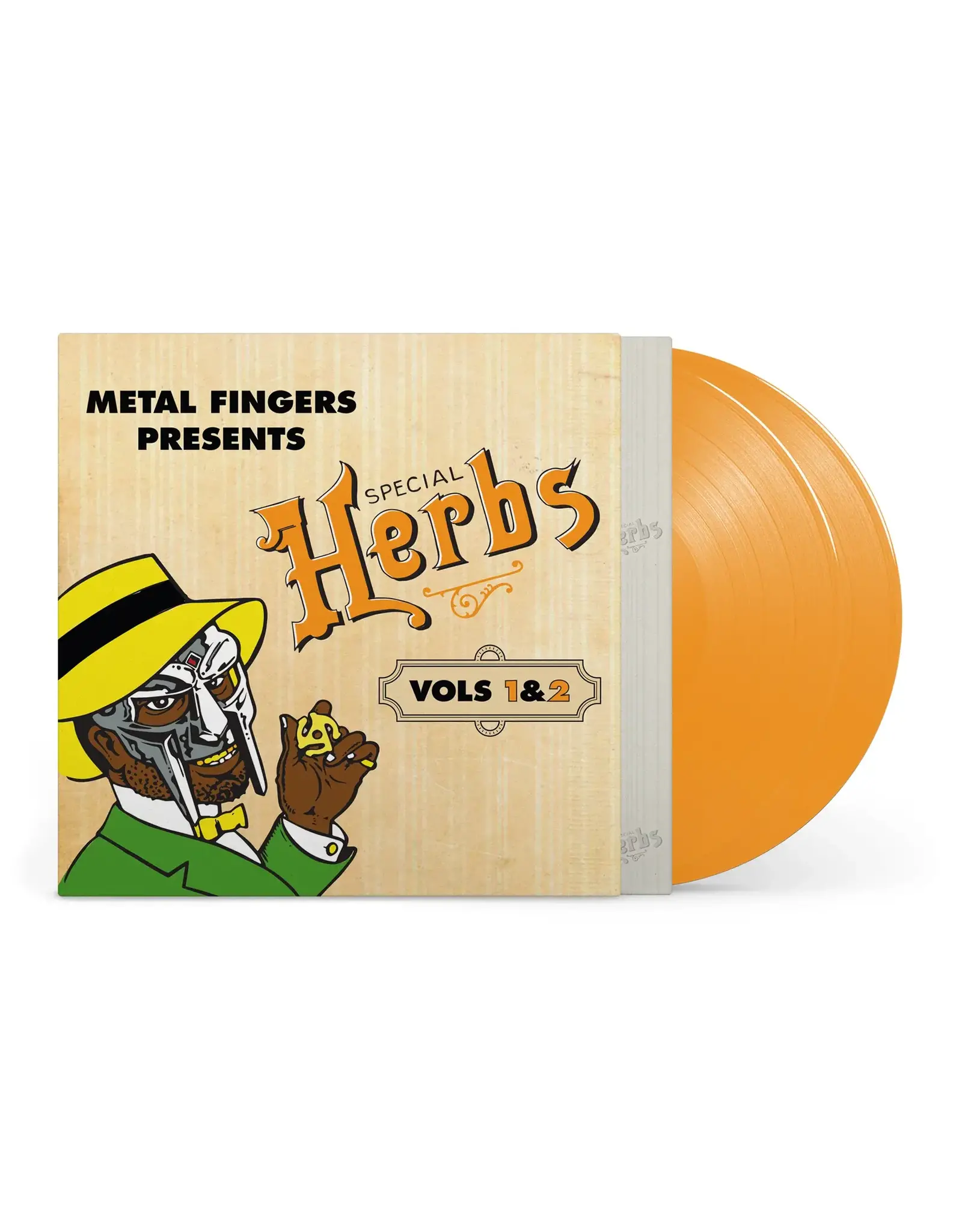 MF DOOM - Special Herbs Vol. 1 & 2 (Orange Vinyl) - Pop Music