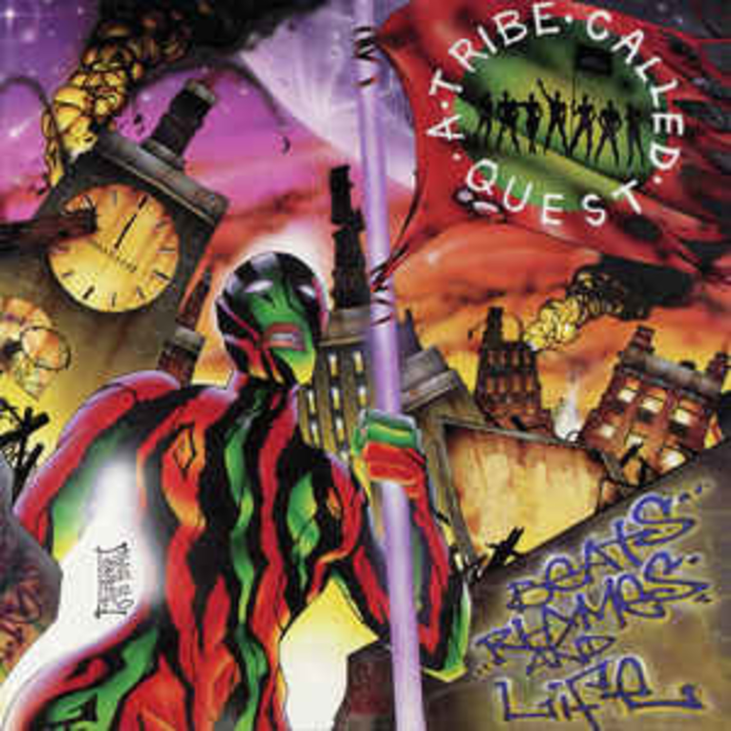 Tribe Called Quest - Beats Rhymes & Life LP - Wax Trax Records