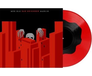 Med/Blu/Madlib - Bad Neighbor LP (red/black vinyl) - Wax Trax Records