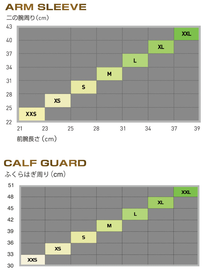 サイズガイド – 2XU Japan