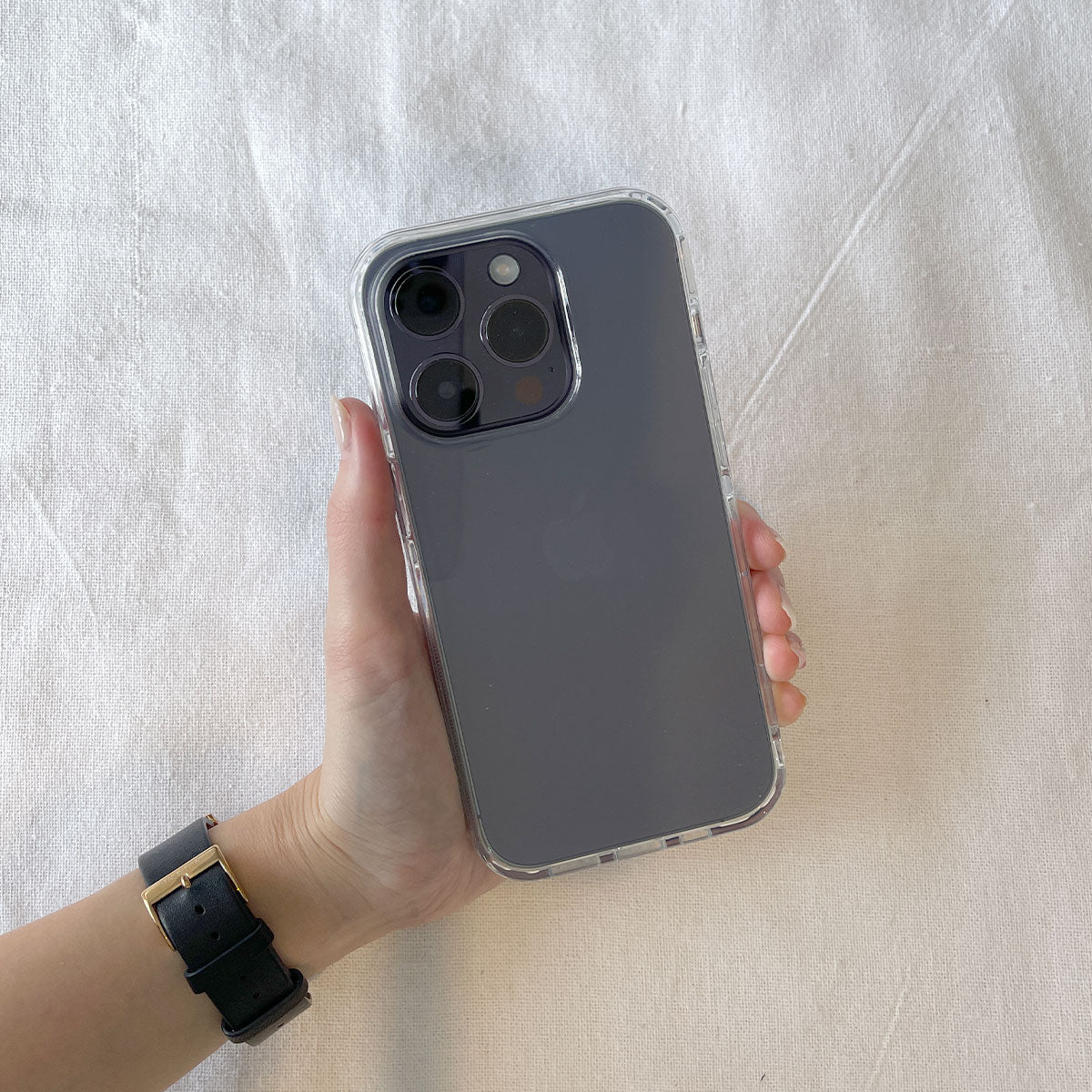 iPhone14Pro_14ProMaxのディープパープルに合うスマホケースおすすめ！