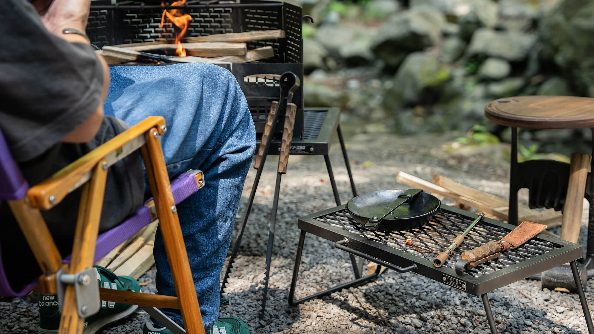 再入荷】サンゾー工務店 IRON TABLE mini - hinataストア