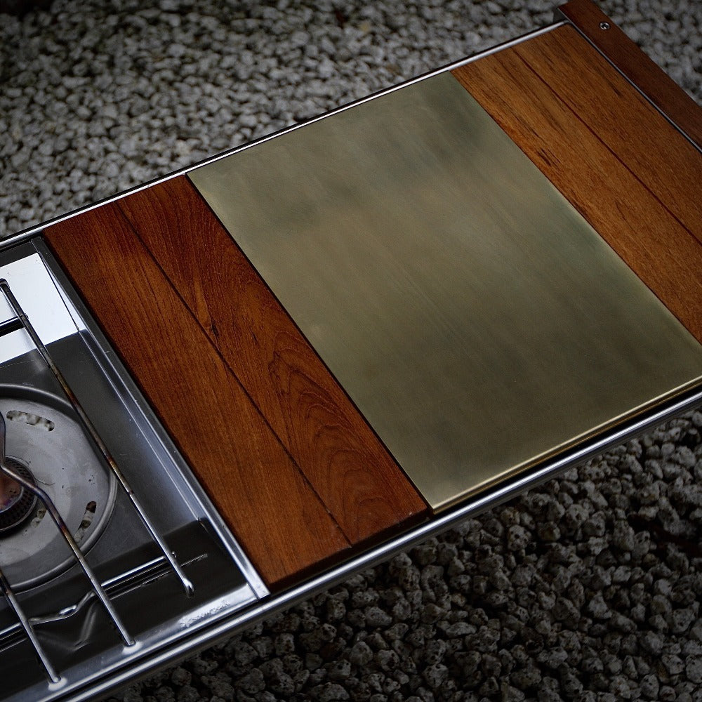 theTools（ツールズ）スノーピーク IGT スリム用 真鍮製天板 - hinata