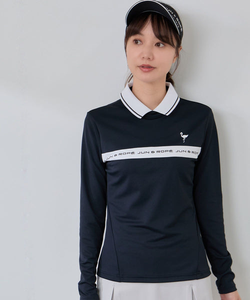 JUN&ROPÉ(ジュン アンド ロペ) / ベアスムース 衿付きプルオーバー