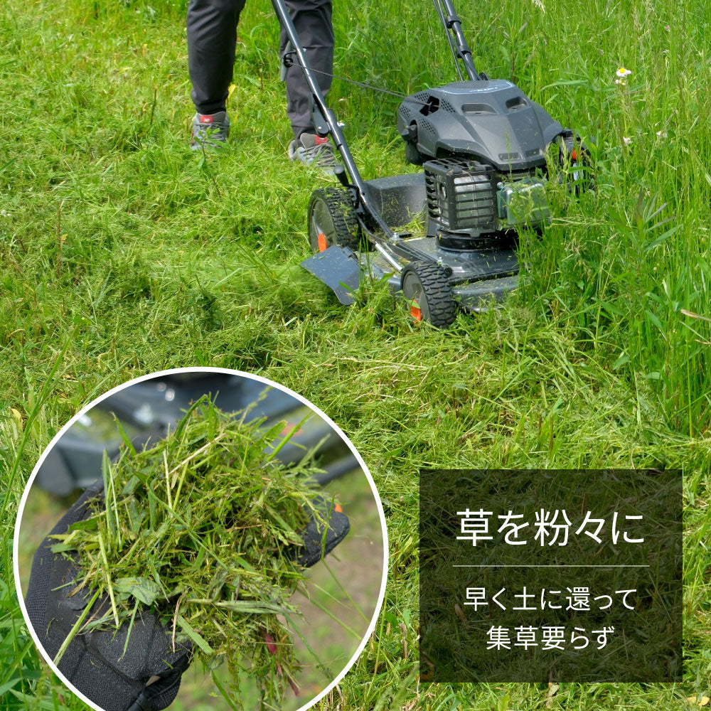 PLOW クサノザウルス 草刈り機 WGC530 刈幅53cm MEIKIエンジン サイド