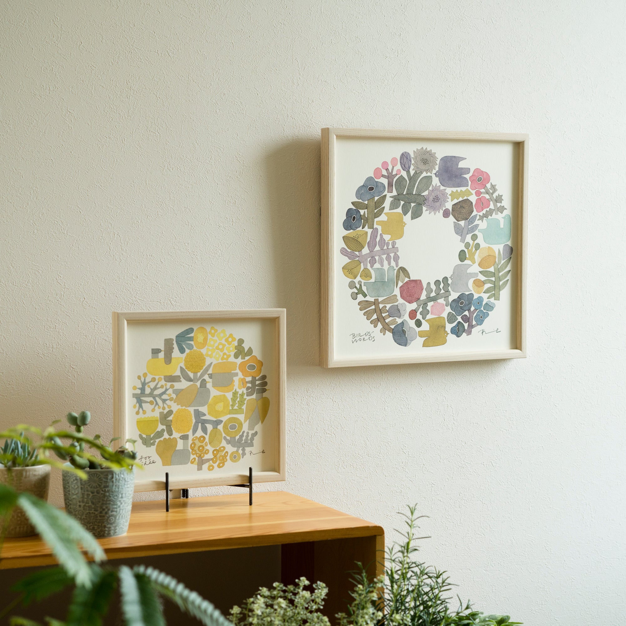 ポスター 20cm / GARDEN – BIRDS' WORDS