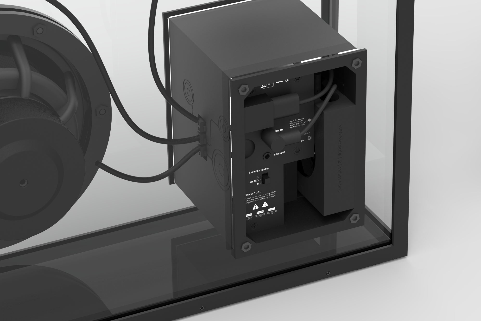 Transparent Speaker / トランスペアレント スピーカー 公式通販