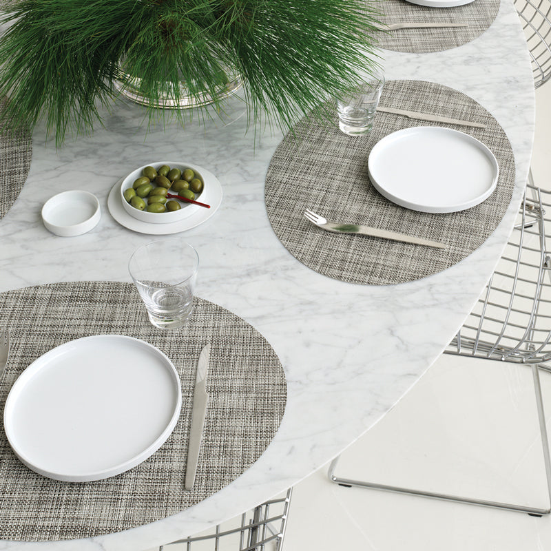 チルウィッチ ランチョンマット ミニバスケットウィーブ オーバル