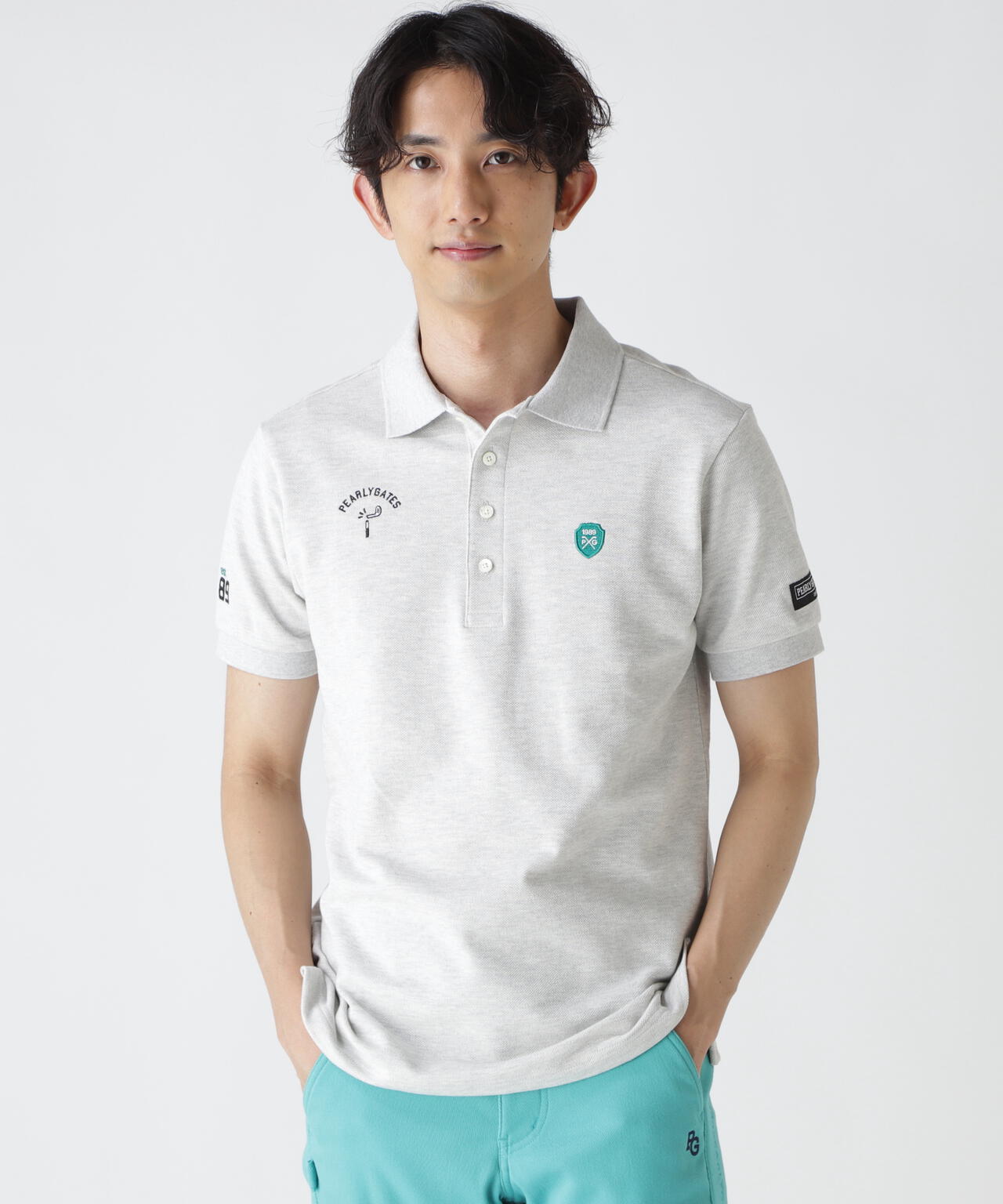 PGG】【直営店舗&公式オンライン限定】ドライミックスストレッチリブ