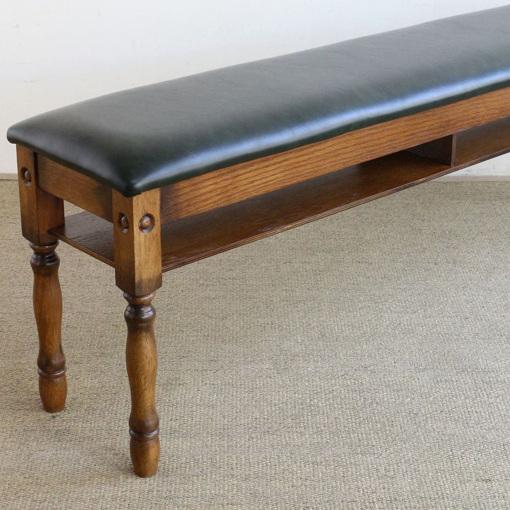 オシャレなベンチ♪ アンティーク調 玄関スツール（幅120） MC2-JG333