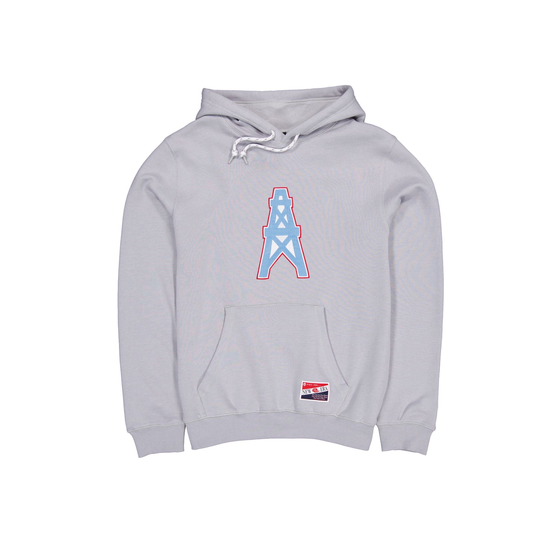 Denver Broncos Throwback Gray Hoodie | New Era Warehouse