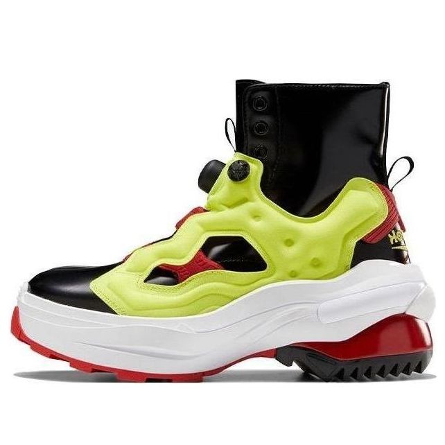 Reebok Maison Margiela x InstaPump Fury Tabi 'Black Yellow Red' FZ0841