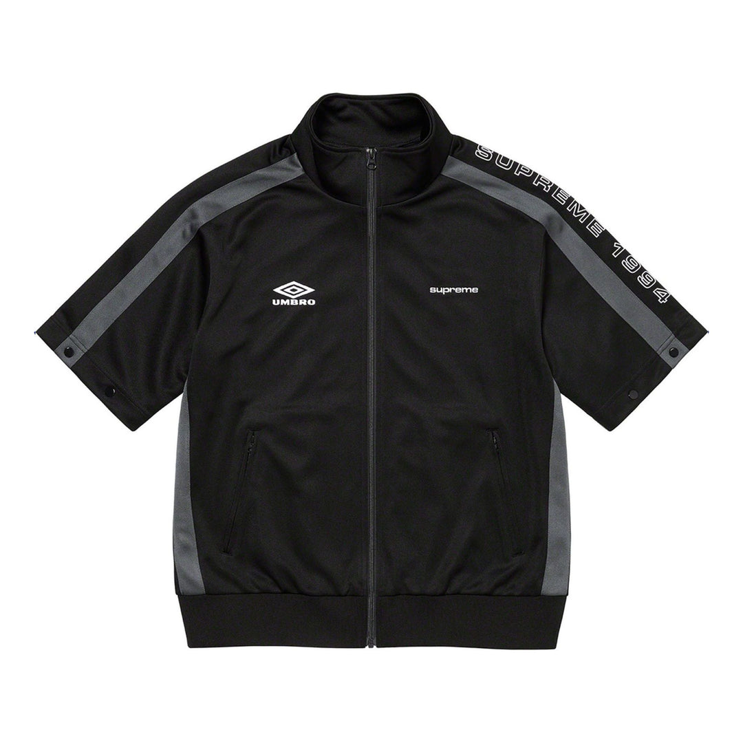 Supreme x Umbro Snap Sleeve Jacket 'Black White' SUP-SS23-221