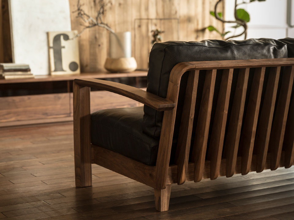 GMIH155○冨士ファニチア / FUJI FURNITURE 1人掛けソファ 冨士