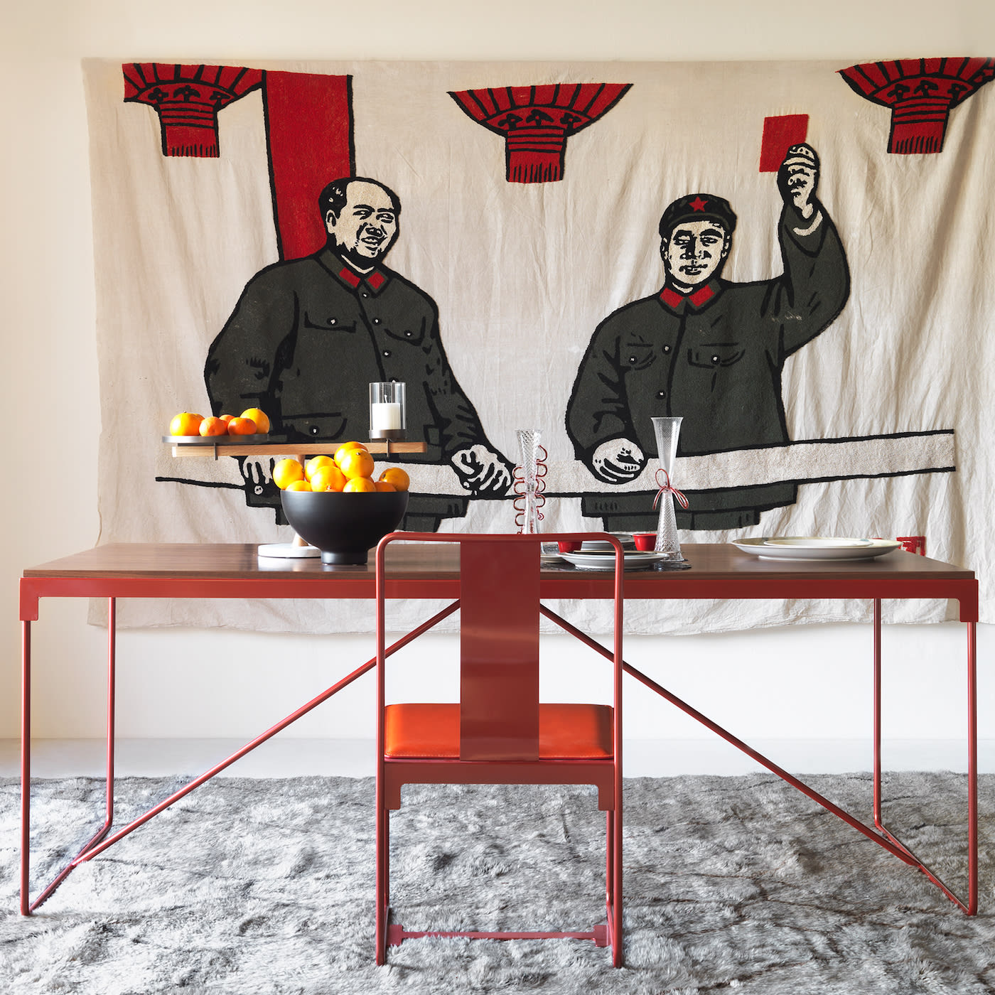 Mingx Orange Chair by Konstantin Grcic Driade | Artemest