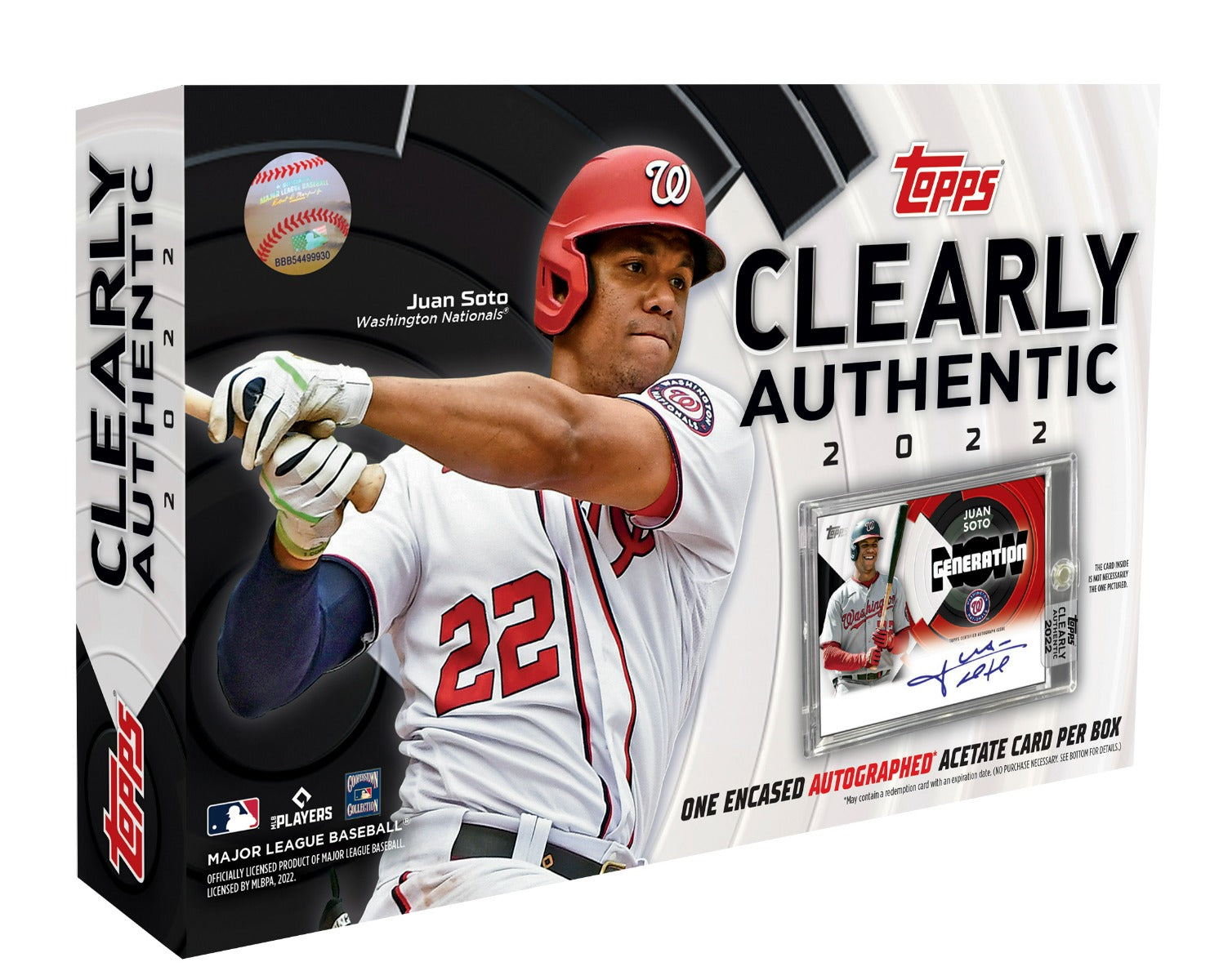 2022 Topps Clearly Authentic Baseball