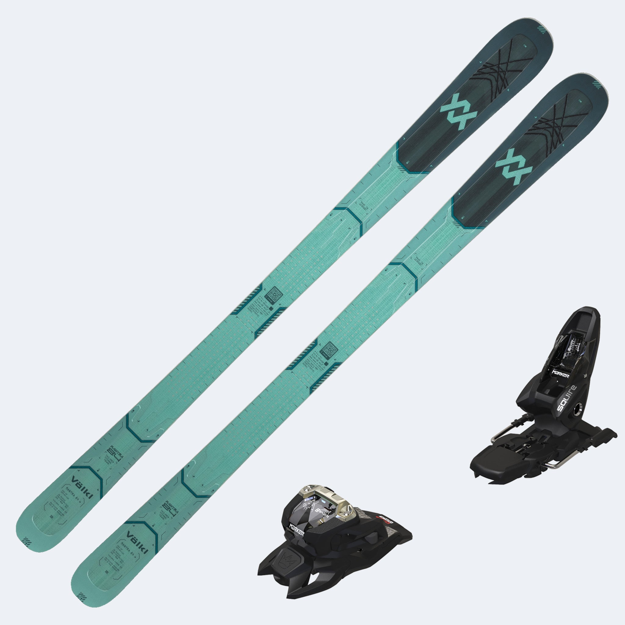 2026 Volkl Mantra 84 Women's Skis with Marker Squire 11 Bindings
