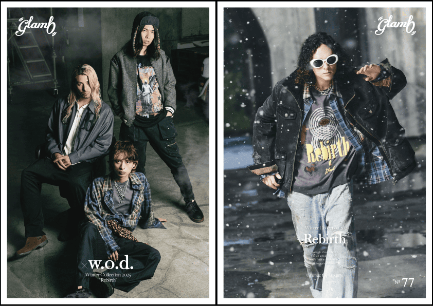 Winter Collection 2025 “Rebirth” × w.o.d. | glamb Online Store