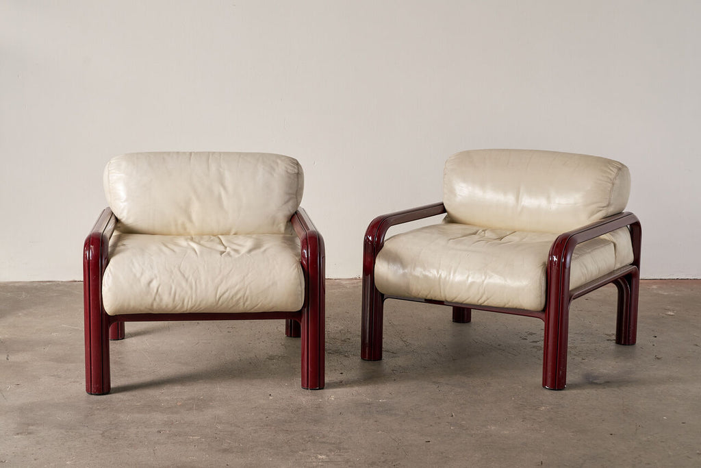 Castorina - Gae Aulenti Lounge chairs 54-S1 by Gae Aulenti for