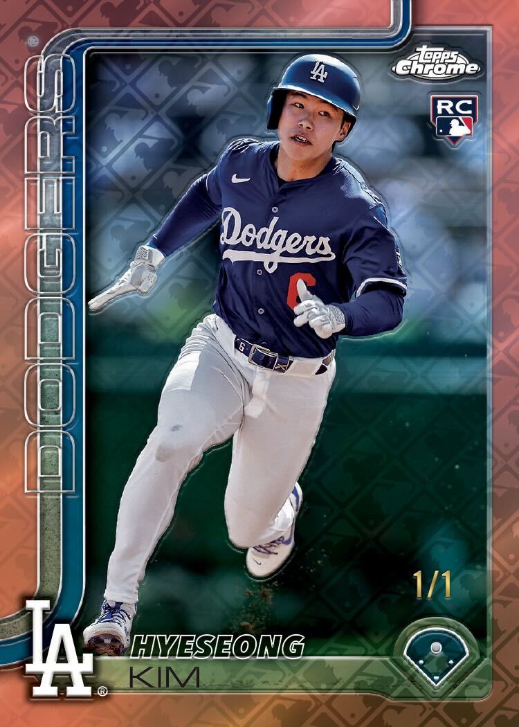 2025 Topps Chrome Baseball - LOGOFRACTOR MEGA