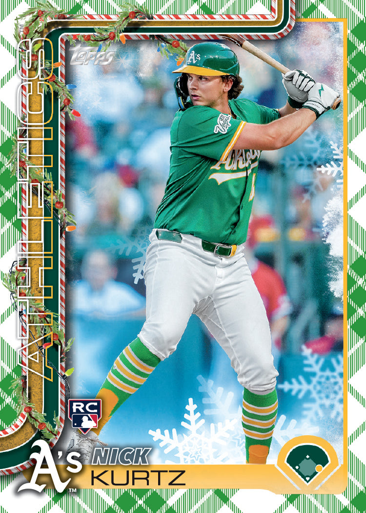 2025 Topps Holiday Mega Baseball - ADVENT CALENDAR