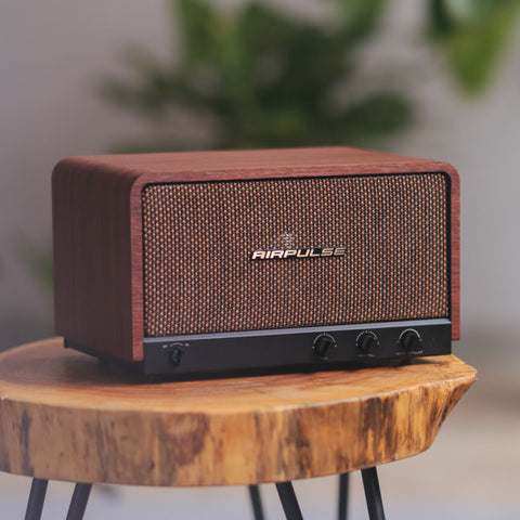 Airpulse P100X Review – A Premium Retro Wireless Bluetooth Speaker