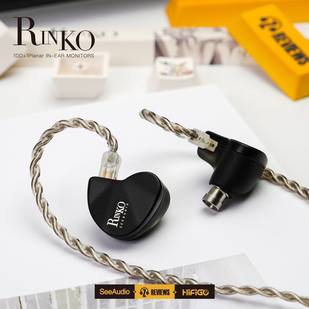 See Audio x Z Reviews Rinko Brand 1 Planar+1 DD Dual-Driver Hybrid IEM