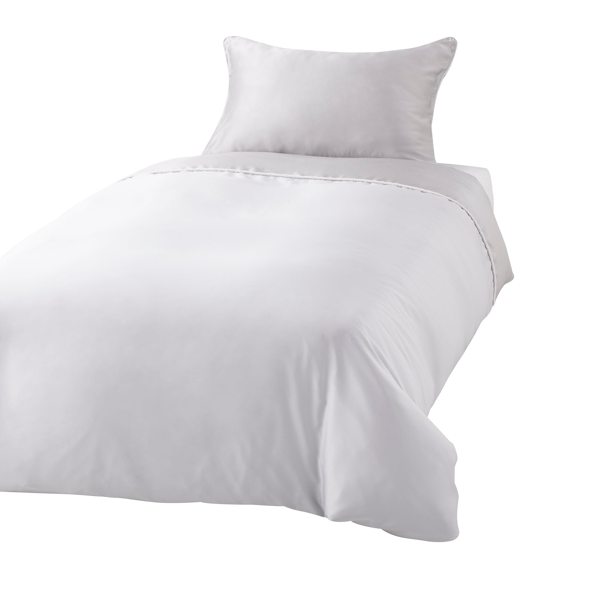 シルクブレンド 掛け布団カバー シングル グレー | Francfranc（フラン