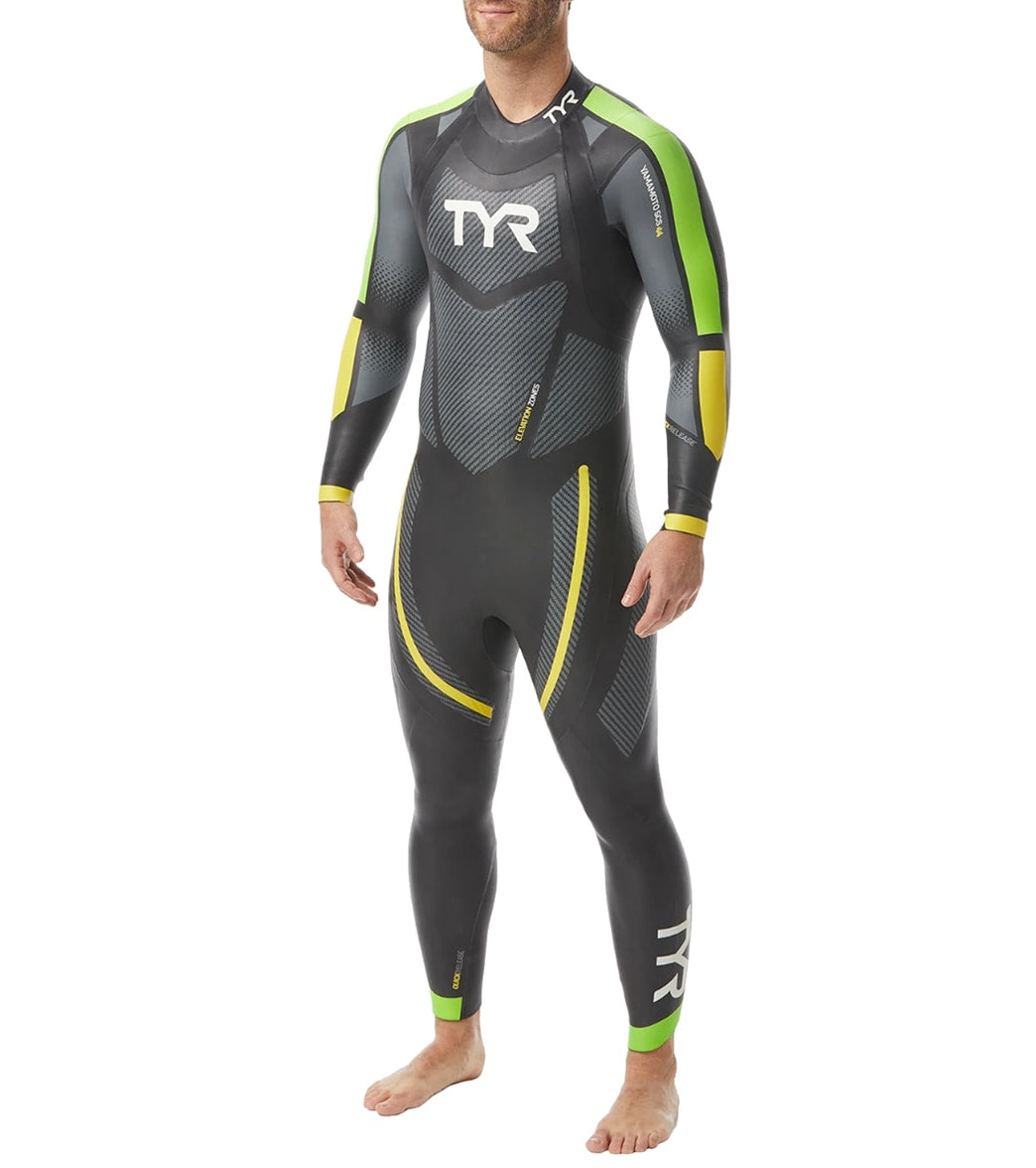TYR Men's Hurricane Cat 2 Fullsleeve Triathlon Wetsuit at
