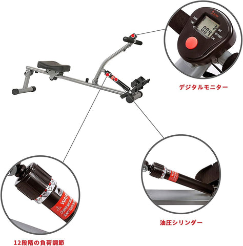 月額1,890円レンタルプラン：サニーヘルス&フィットネス ローイング