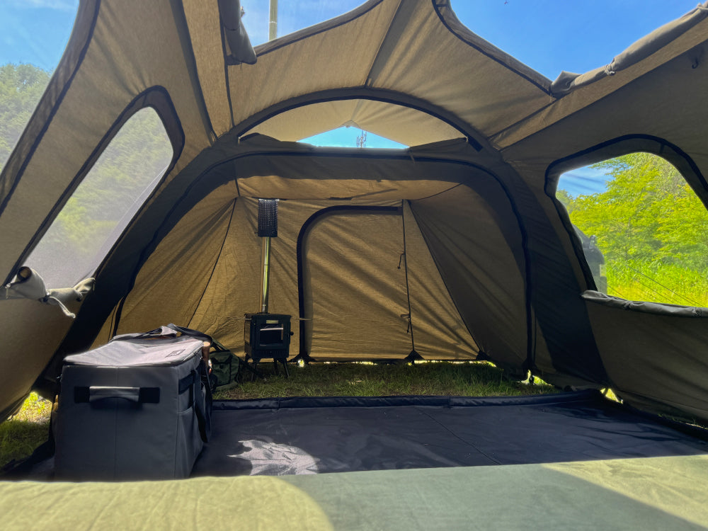 FOX-BASE VILLA 専用 拡張前室 TC素材 薪ストーブインストール可能