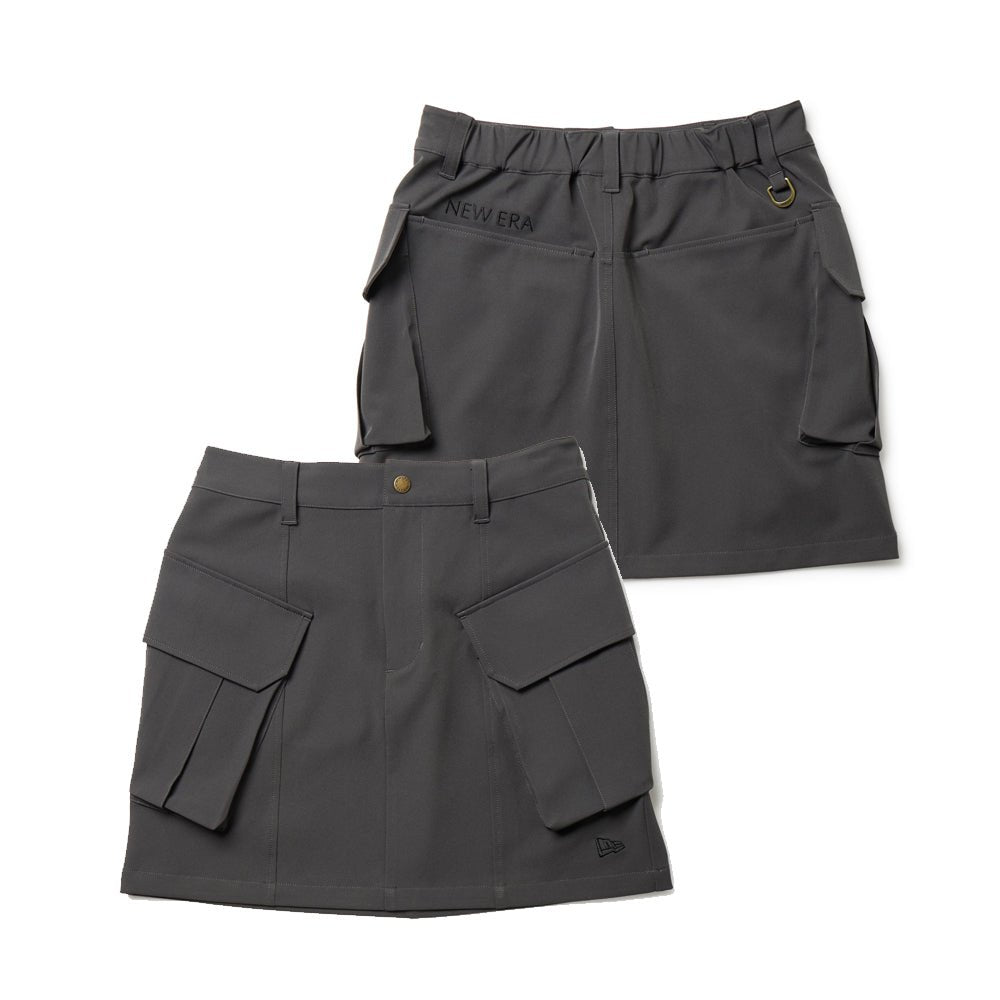 Women's プリーツスカート Vertical Logo ネイビー | ゴルフ