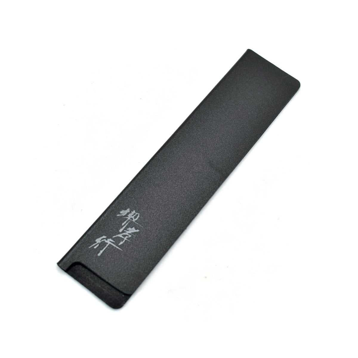 唯千里オリジナル ＜中川作＞ 堺製白二鋼 剣型三徳170 mm【八角水牛柄