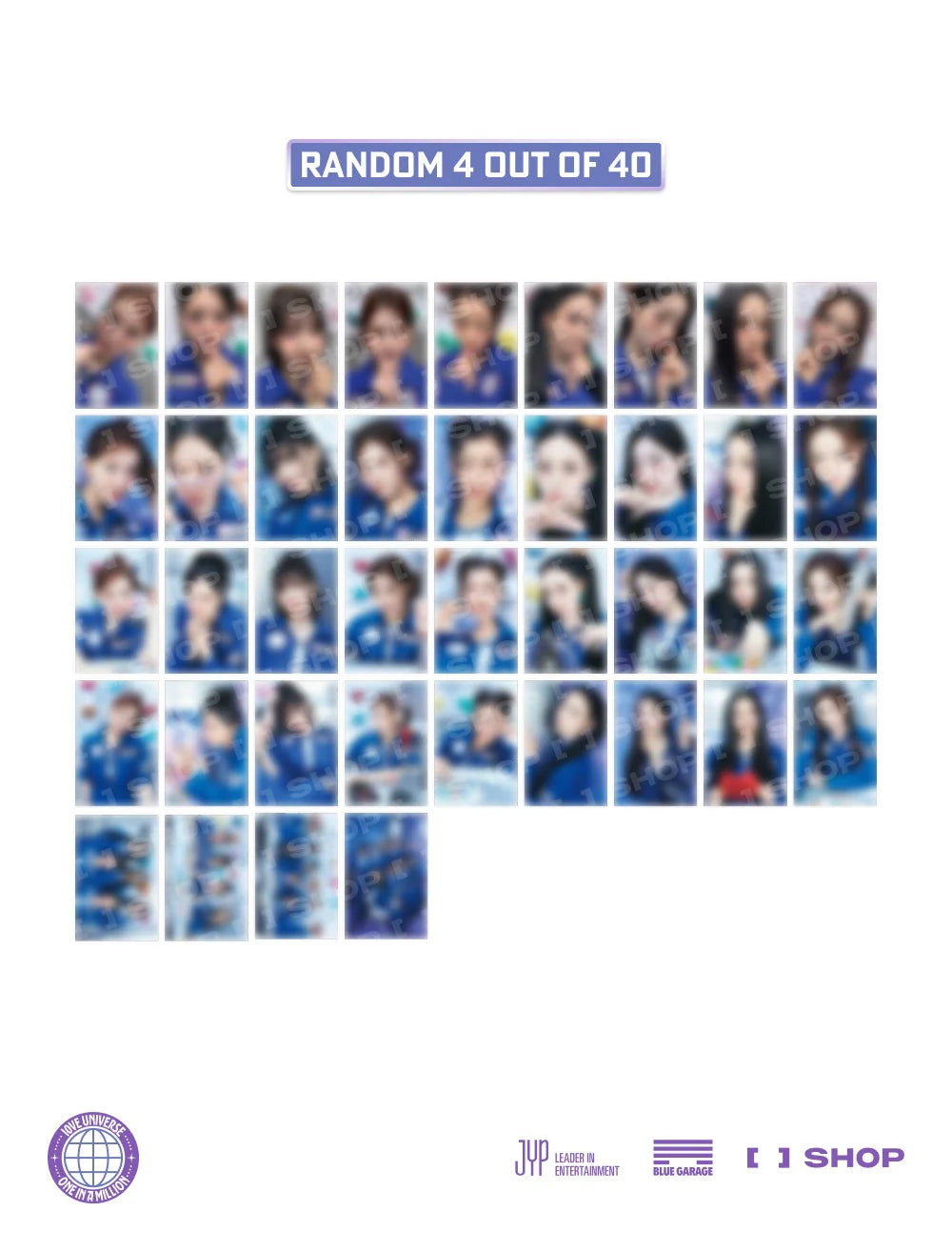 TWICE 10VE UNIVERSE Official Merchandise - Trading Card – Choice