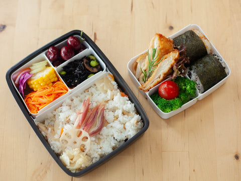 中子と仕切りで自由自在！松花堂タイトランチ – Bento&co 京都発弁当箱