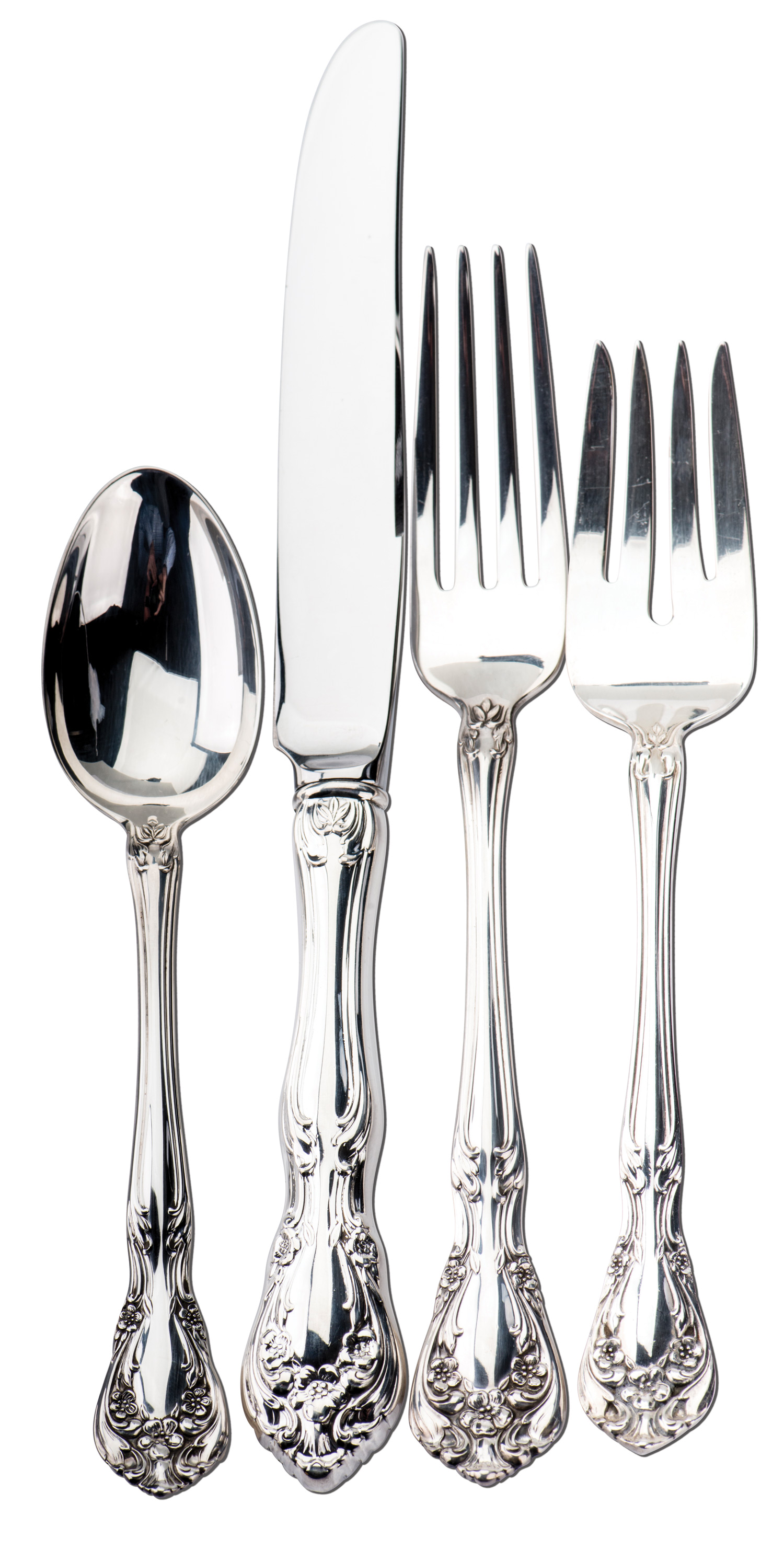 Chateau Rose by Alvin Sterling Silver Flatware