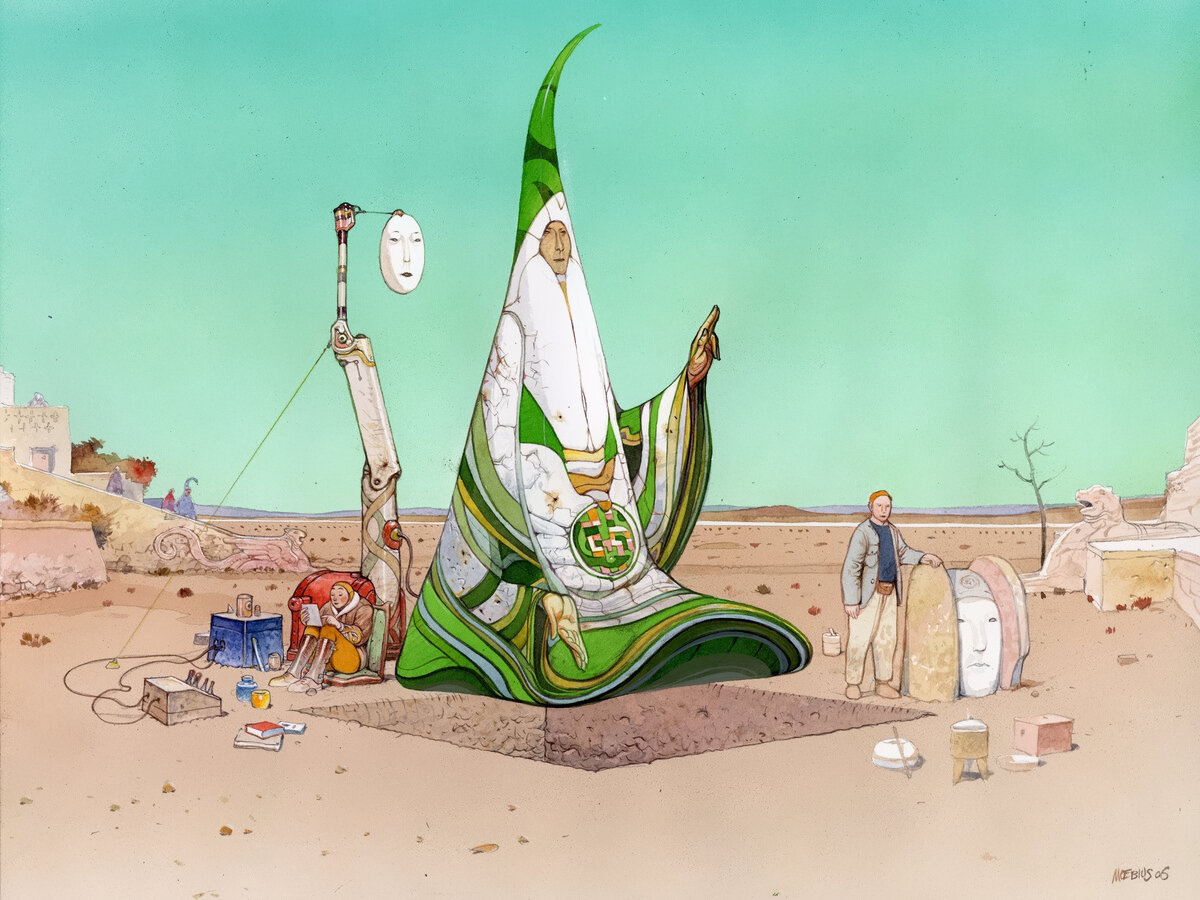 Celebrating The Art of Moebius - Heavy Metal Magazine