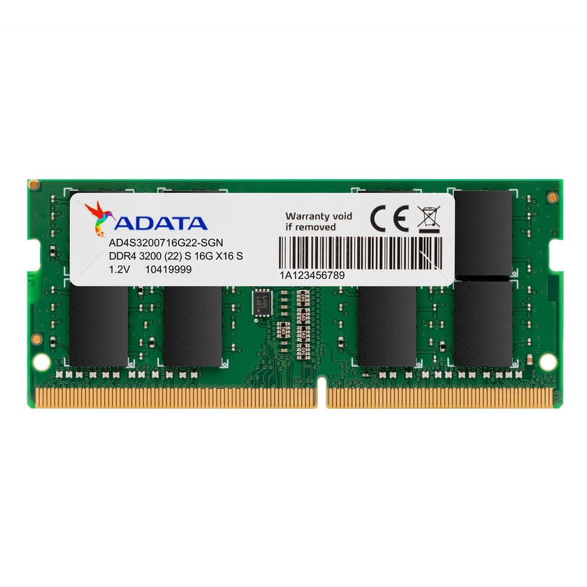 ADATA 16GB DDR4-3200 2048x8 SODIMM | Rubber Monkey | NZ