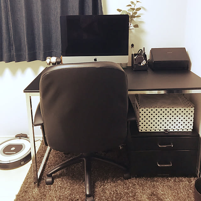 ニトリ デスク(N トリシア 120 BK) - 通販 | 家具とインテリアの通販