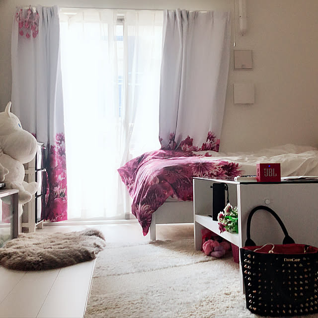 Rady house line カーテン 未使用 3万以上！未使用Radyカバーセット