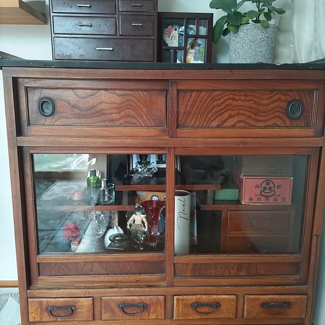 レトロ 茶箪笥のおしゃれなインテリア・部屋・家具の実例 ｜ RoomClip