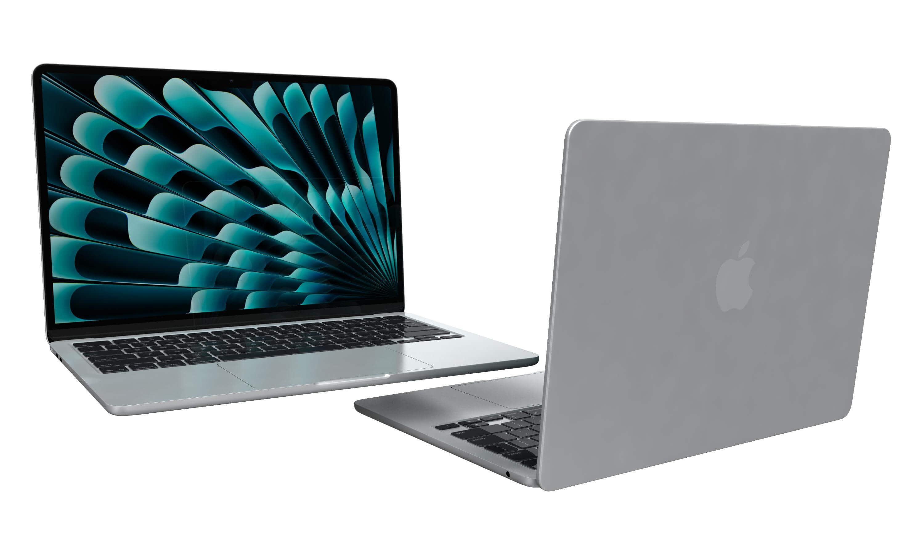 Apple MacBook Air 13 inch With M4 Chip Silver - 3D Model by Rever_Art