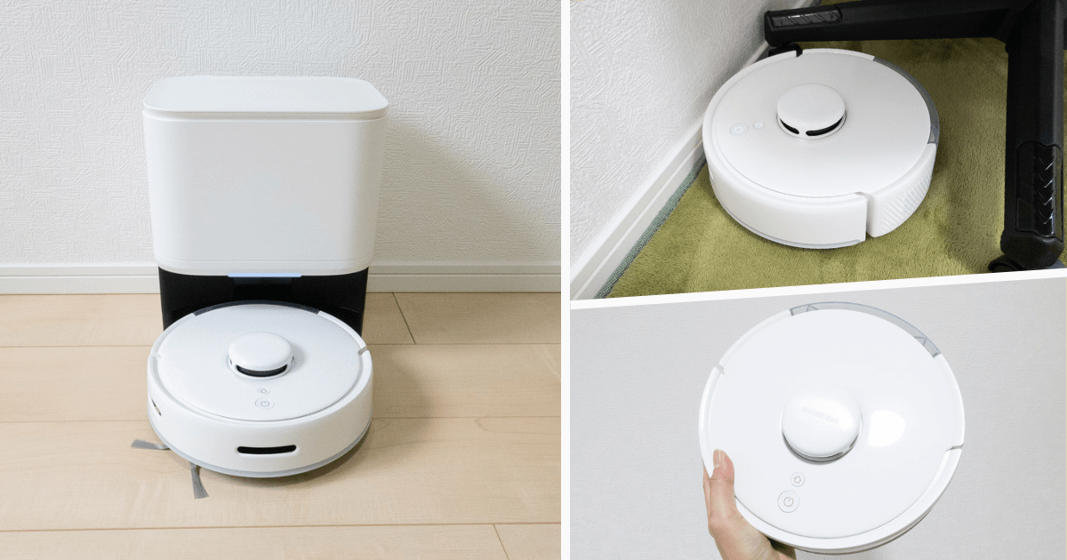 SwitchBot K10+」超小型ロボット掃除機レビュー！世界最小級の実力を6